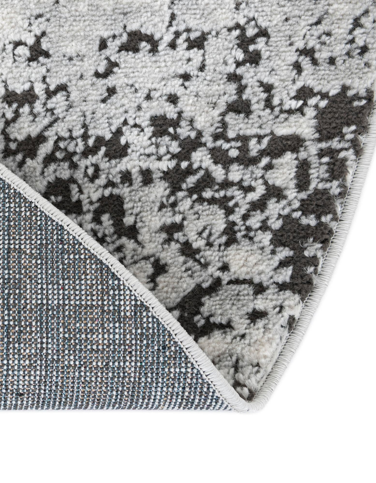 Rund Teppich Leipzig in Grau von Hadorn™ - Lifestyle Image