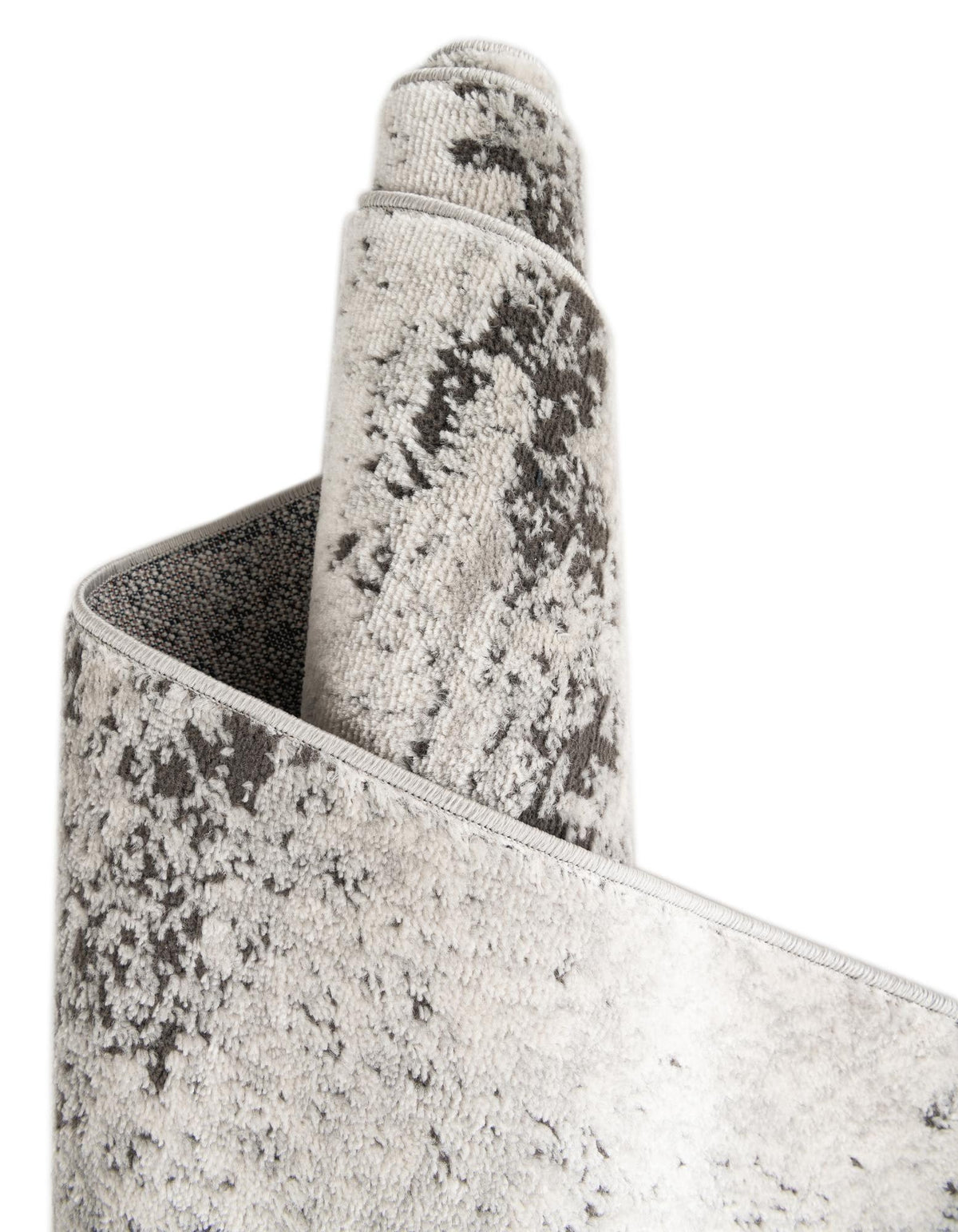 Rund Teppich Leipzig in Grau von Hadorn™ - Lifestyle Image