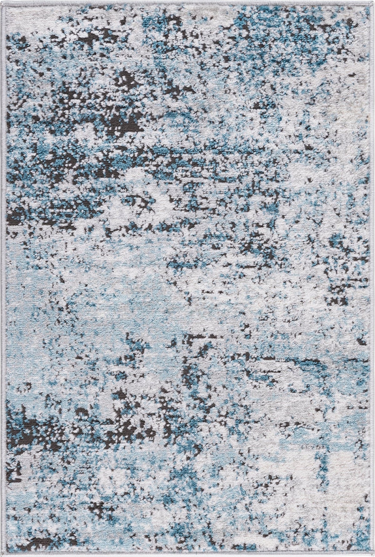 Rechteck Teppich Leipzig in Blau von Hadorn™ - Lifestyle Image