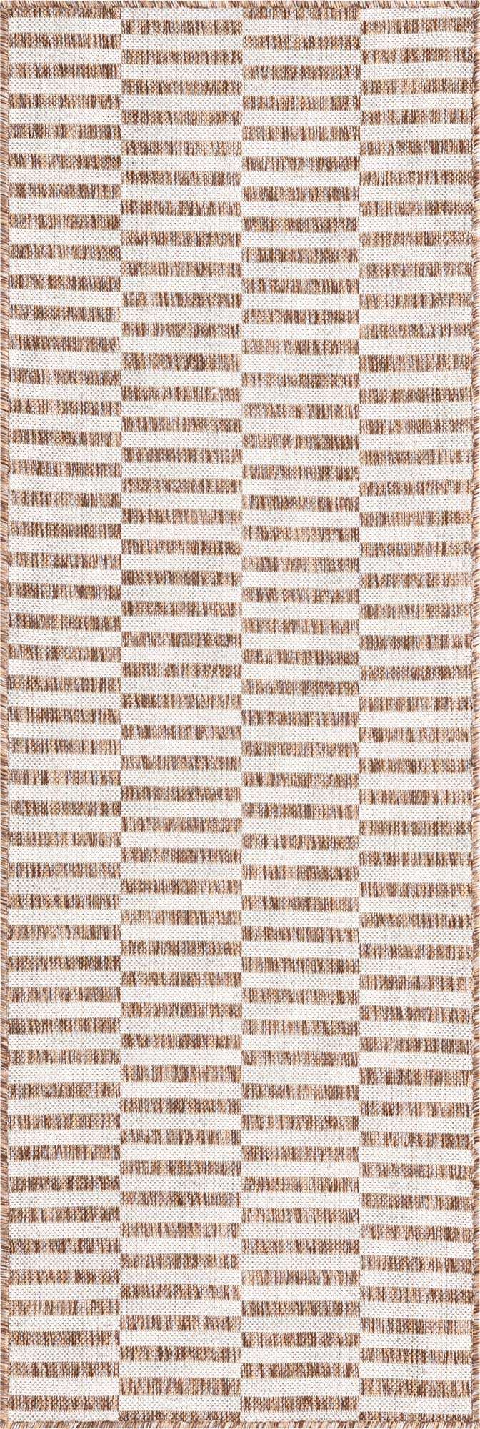 Läufer Outdoor Teppich Tulum Outdoor in Taupe von Hadorn™ - Lifestyle Image
