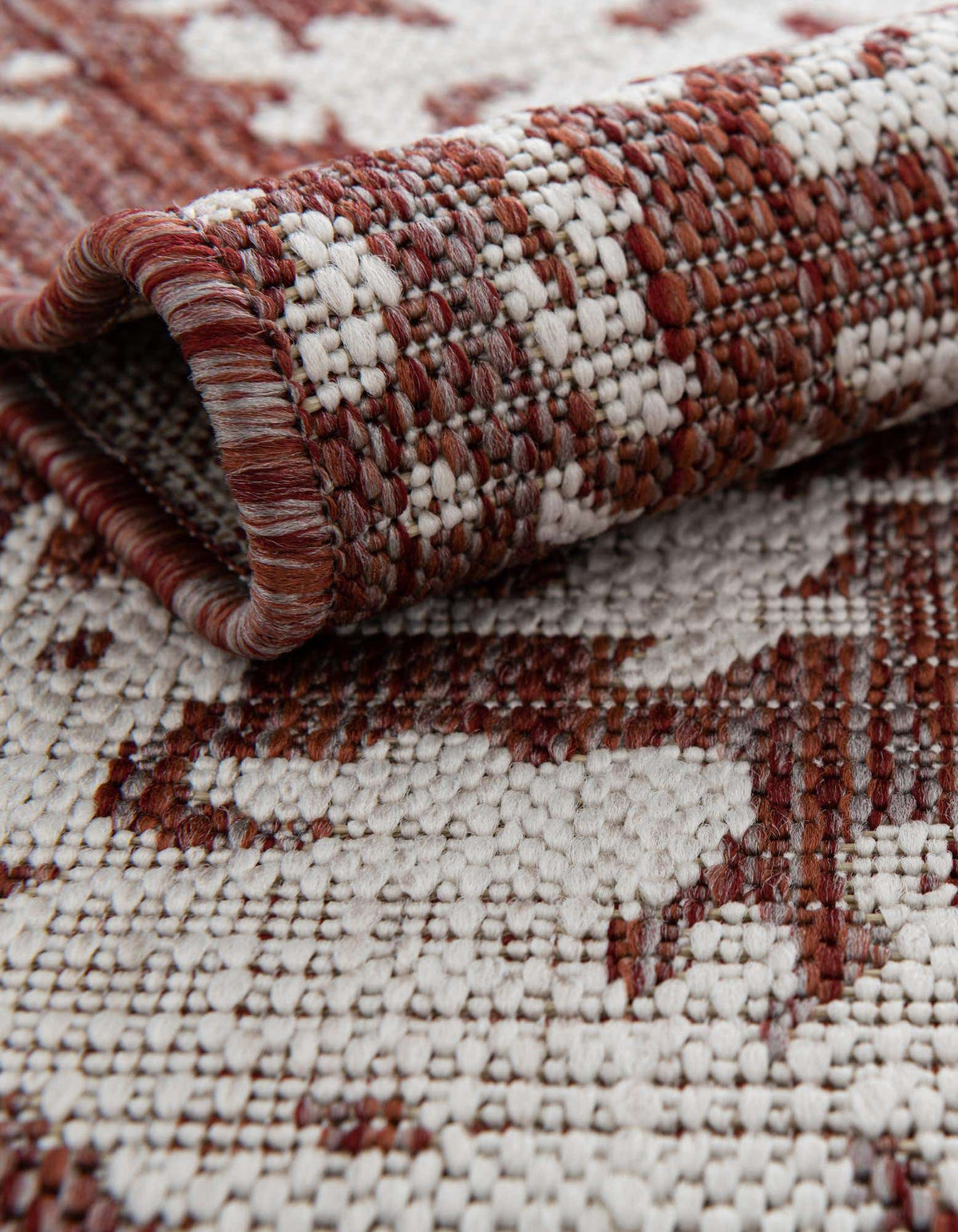 Rechteck Outdoor Teppich Jill Zarin Outdoor in Rostrot von Hadorn™ - Lifestyle Image
