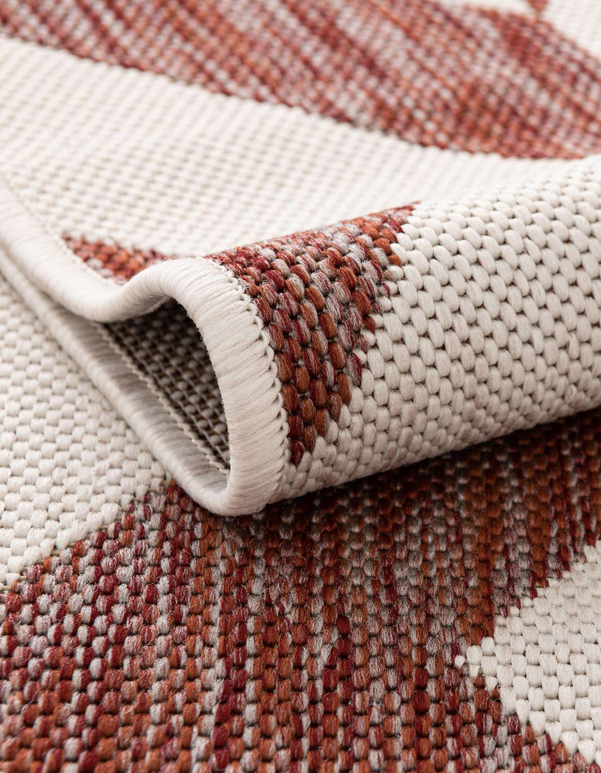 Rechteck Outdoor Teppich Jill Zarin Outdoor in Rostrot von Hadorn™ - Lifestyle Image