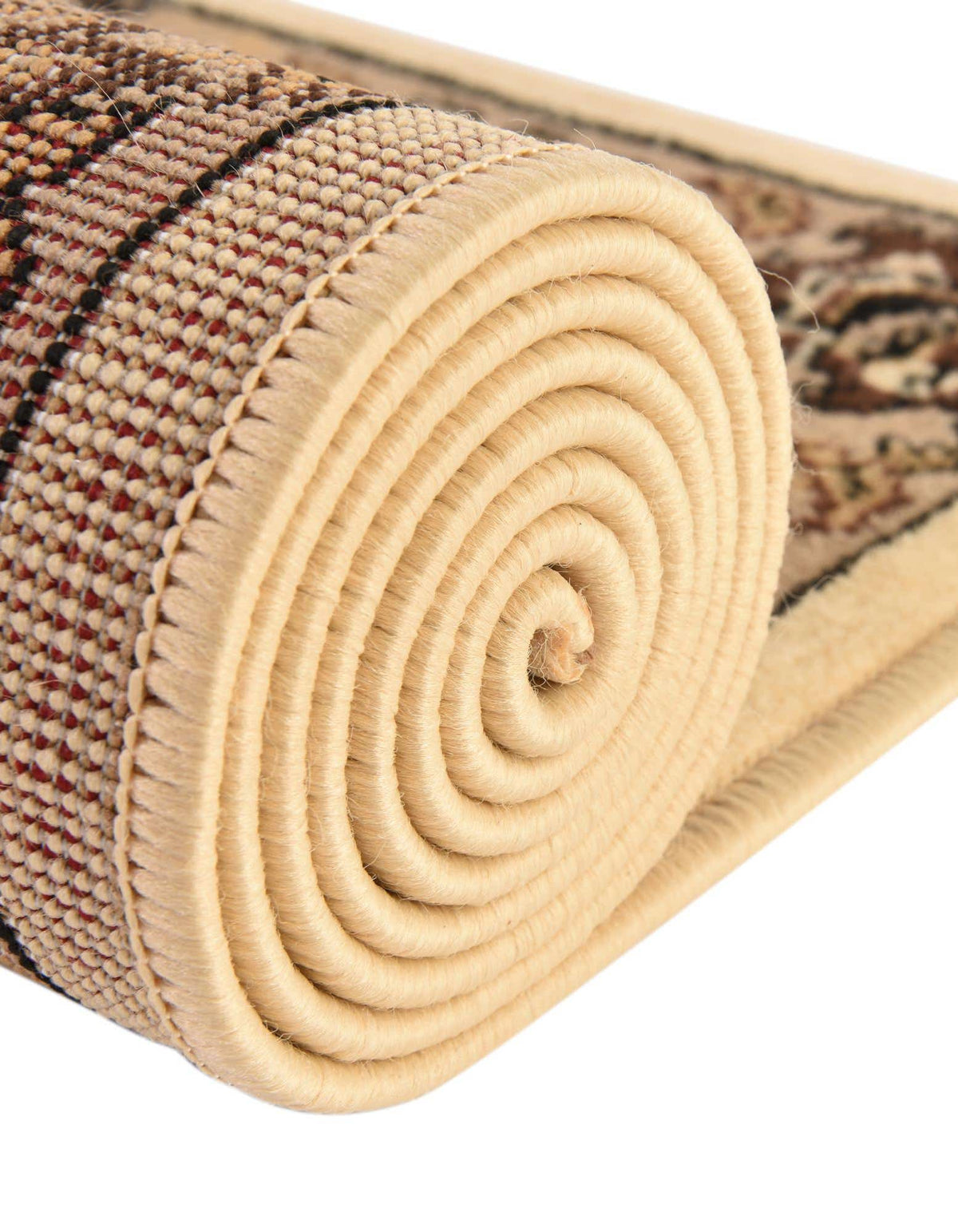 Oval Teppich Kashan Design in Elfenbein von Hadorn™ - Lifestyle Image