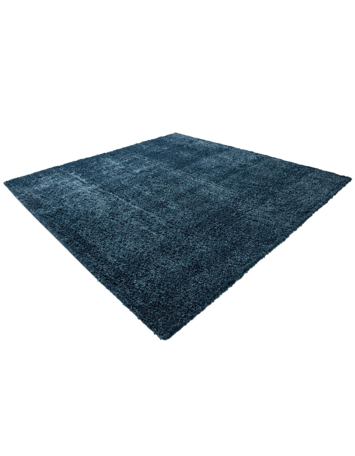 Quadratisch Hochflorteppich Zermatt Shag in Blau von Hadorn™ - Lifestyle Image