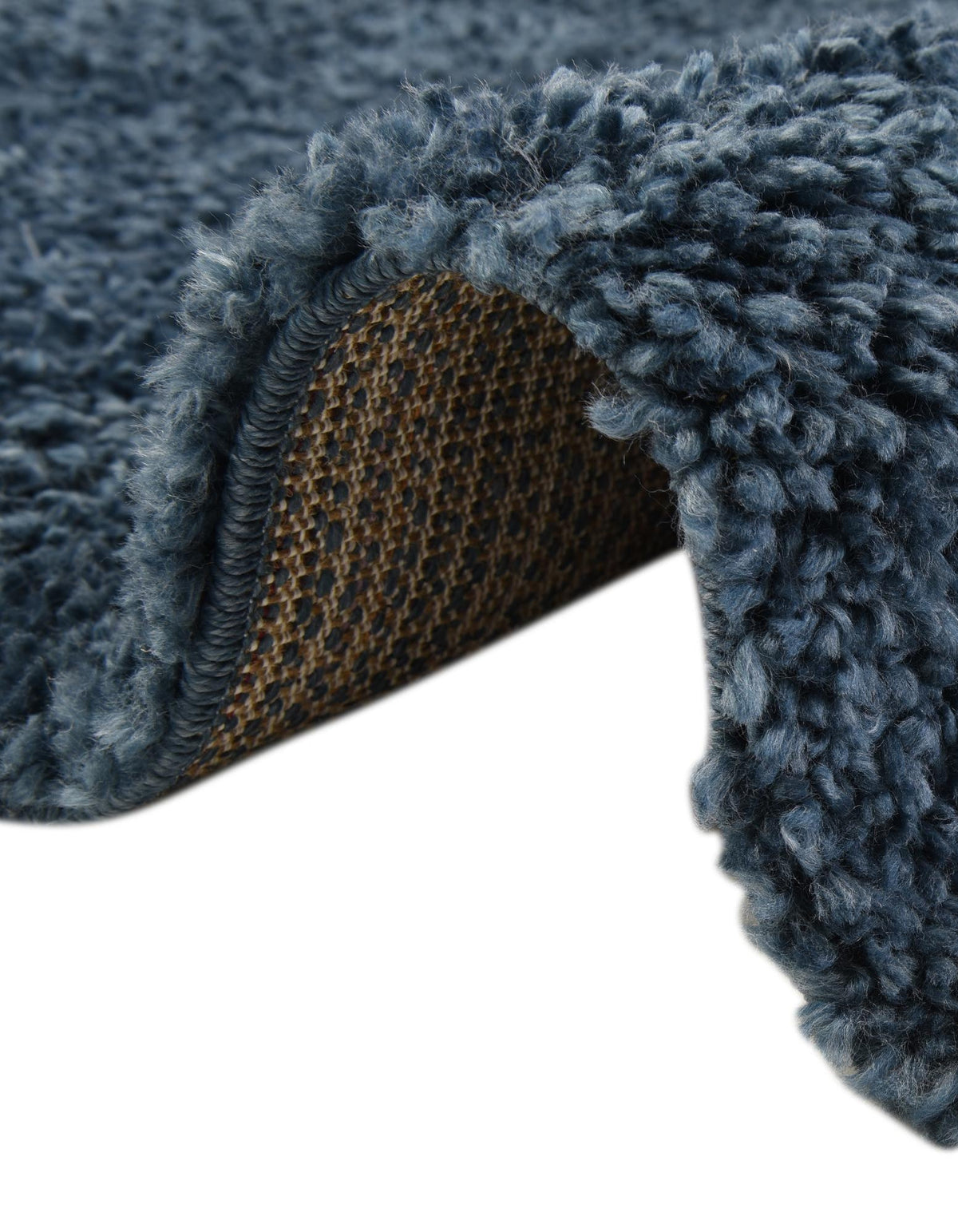 Rechteck Hochflorteppich Zermatt Shag in Blau von Hadorn™ - Lifestyle Image