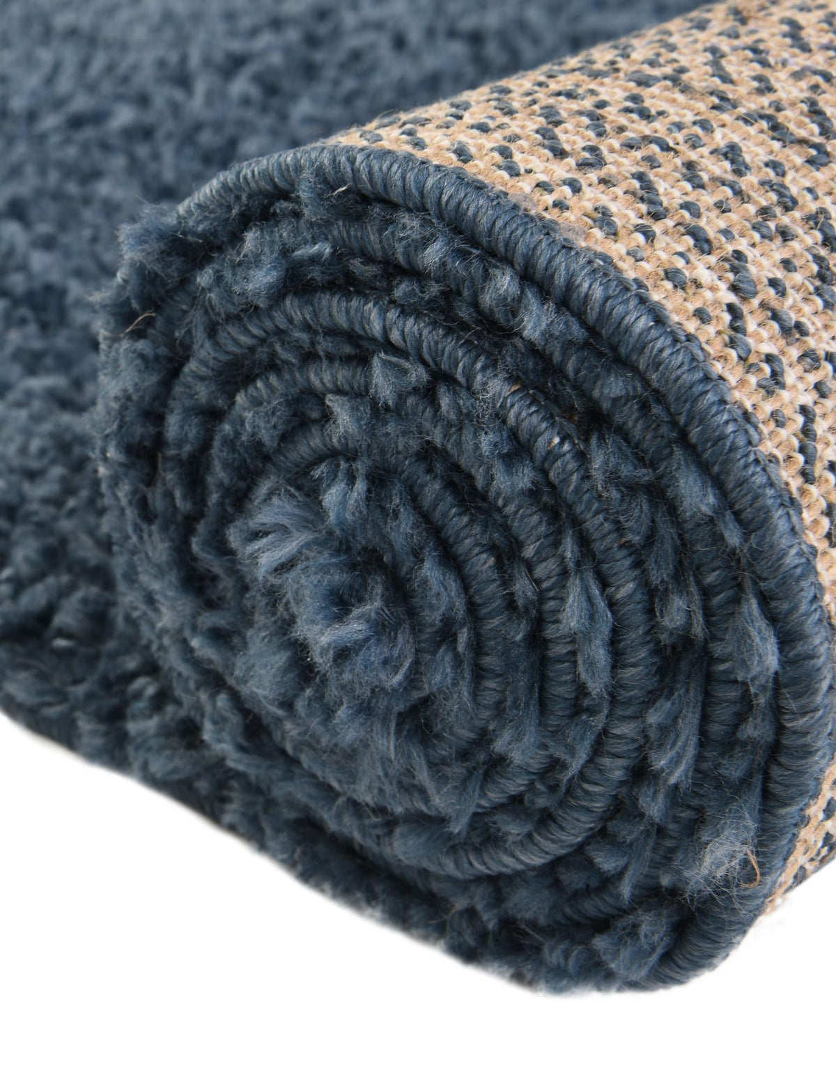 Rechteck Hochflorteppich Zermatt Shag in Blau von Hadorn™ - Lifestyle Image