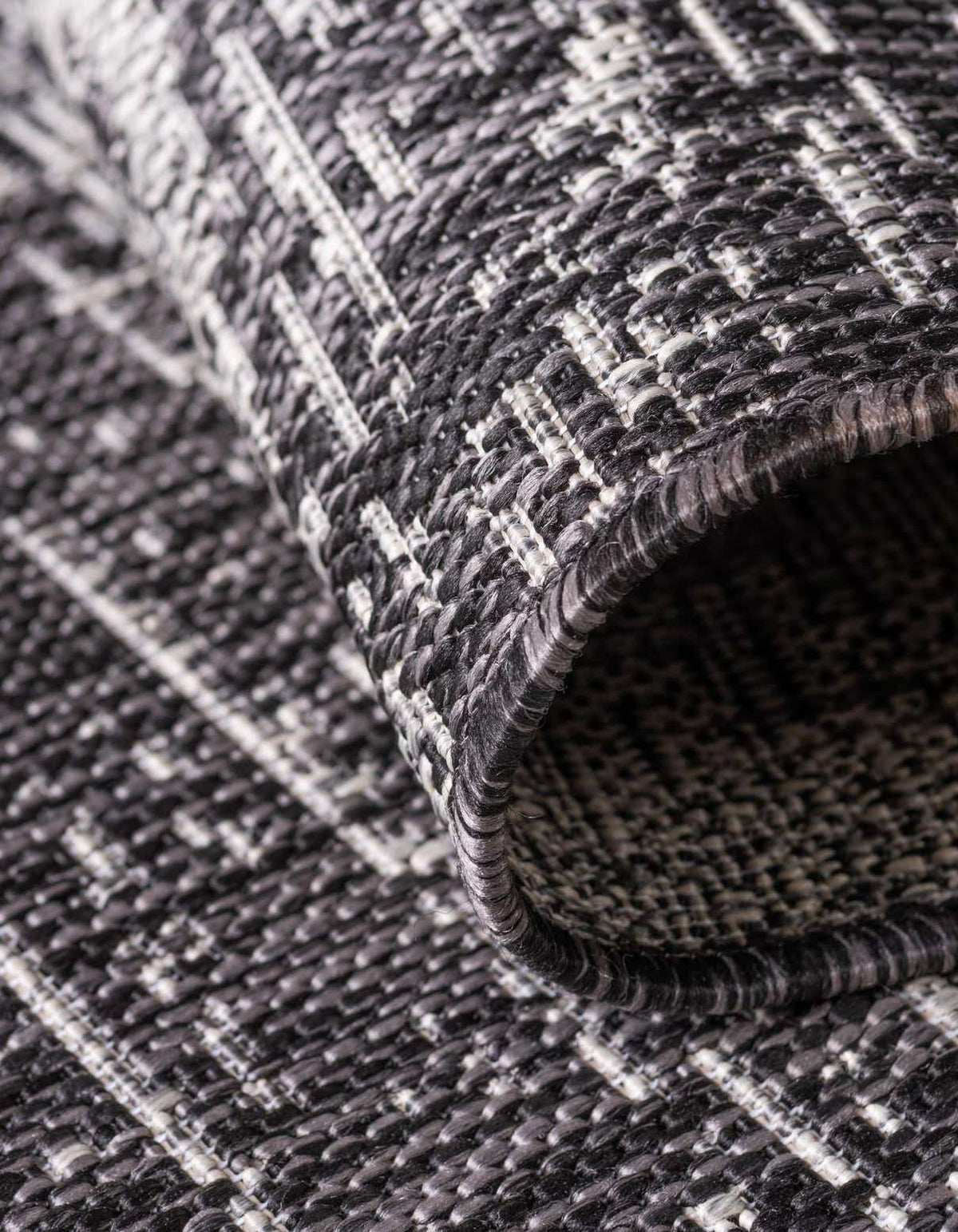 Rechteck Outdoor Teppich Outdoor Modern in Anthrazit von Hadorn™ - Lifestyle Image
