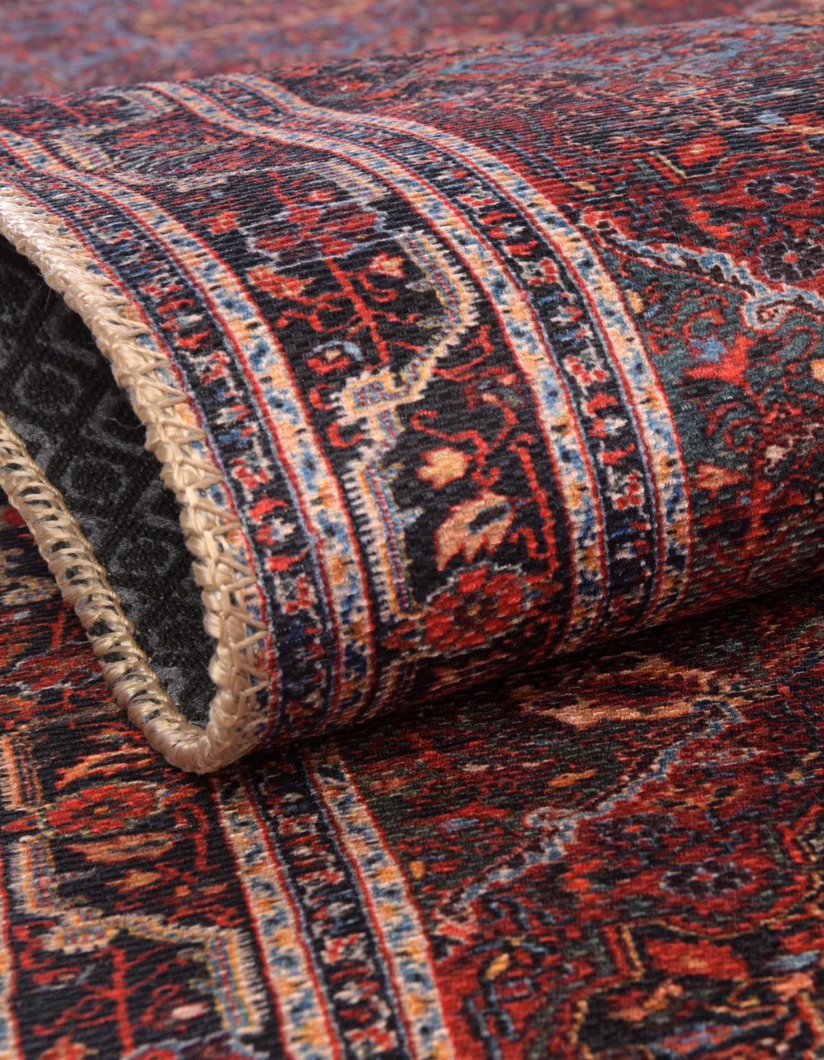 Läufer Teppich Timeless in Burgund von Hadorn™ - Lifestyle Image