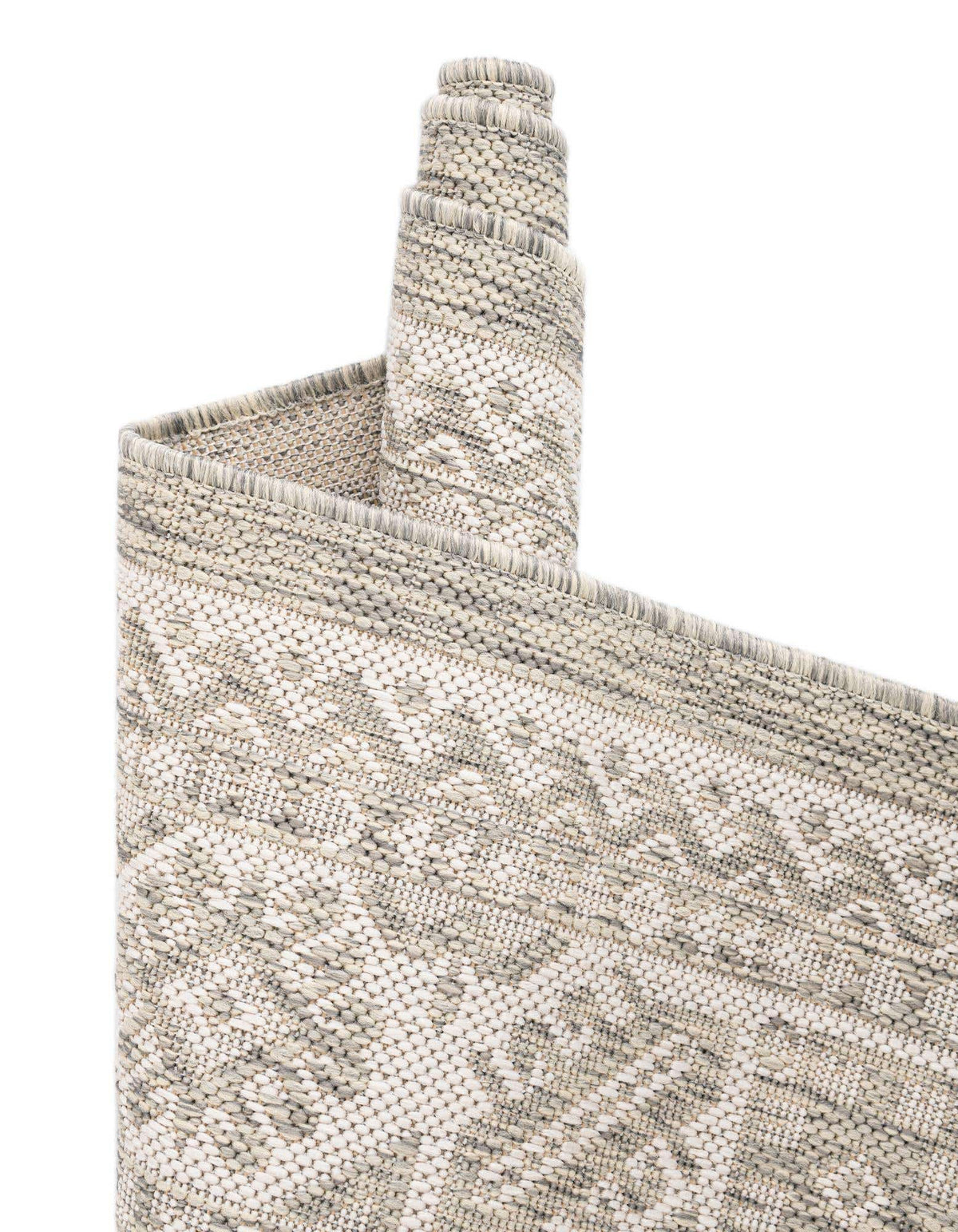 Läufer Outdoor Teppich Tulum Outdoor in Hellgrau von Hadorn™ - Lifestyle Image