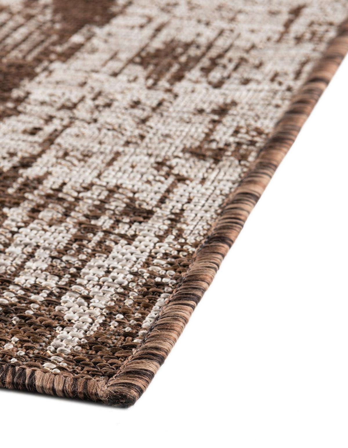 Rechteck Outdoor Teppich Tulum Outdoor Modern in Braun von Hadorn™ - Lifestyle Image