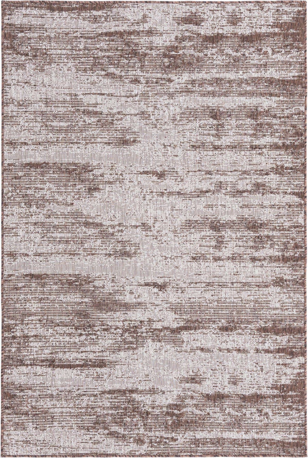Rechteck Outdoor Teppich Tulum Outdoor Modern in Braun von Hadorn™ - Lifestyle Image