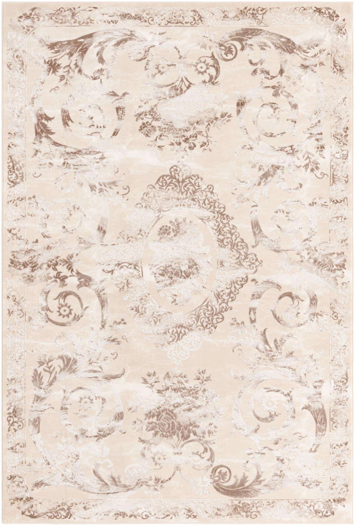 Rechteck Teppich Finsbury in Beige von Hadorn™ - Lifestyle Image