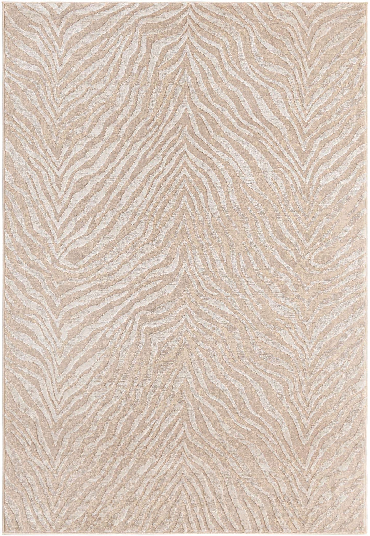 Rechteck Teppich Finsbury in Elfenbeinbeige von Hadorn™ - Lifestyle Image