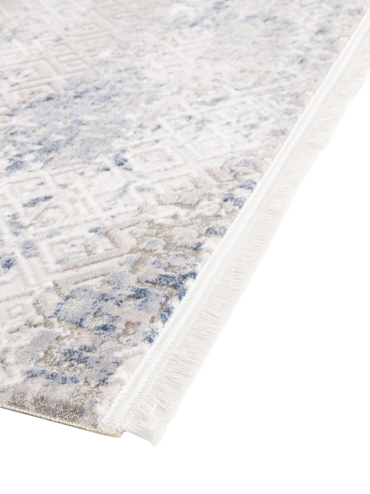 Rechteck Teppich Davos Fusion in Blau von Hadorn™ - Lifestyle Image