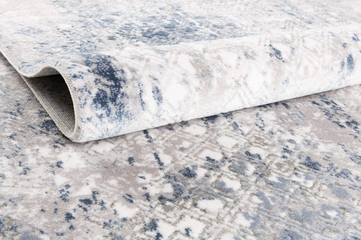 Rechteck Teppich Davos Magic in Blau von Hadorn™ - Lifestyle Image