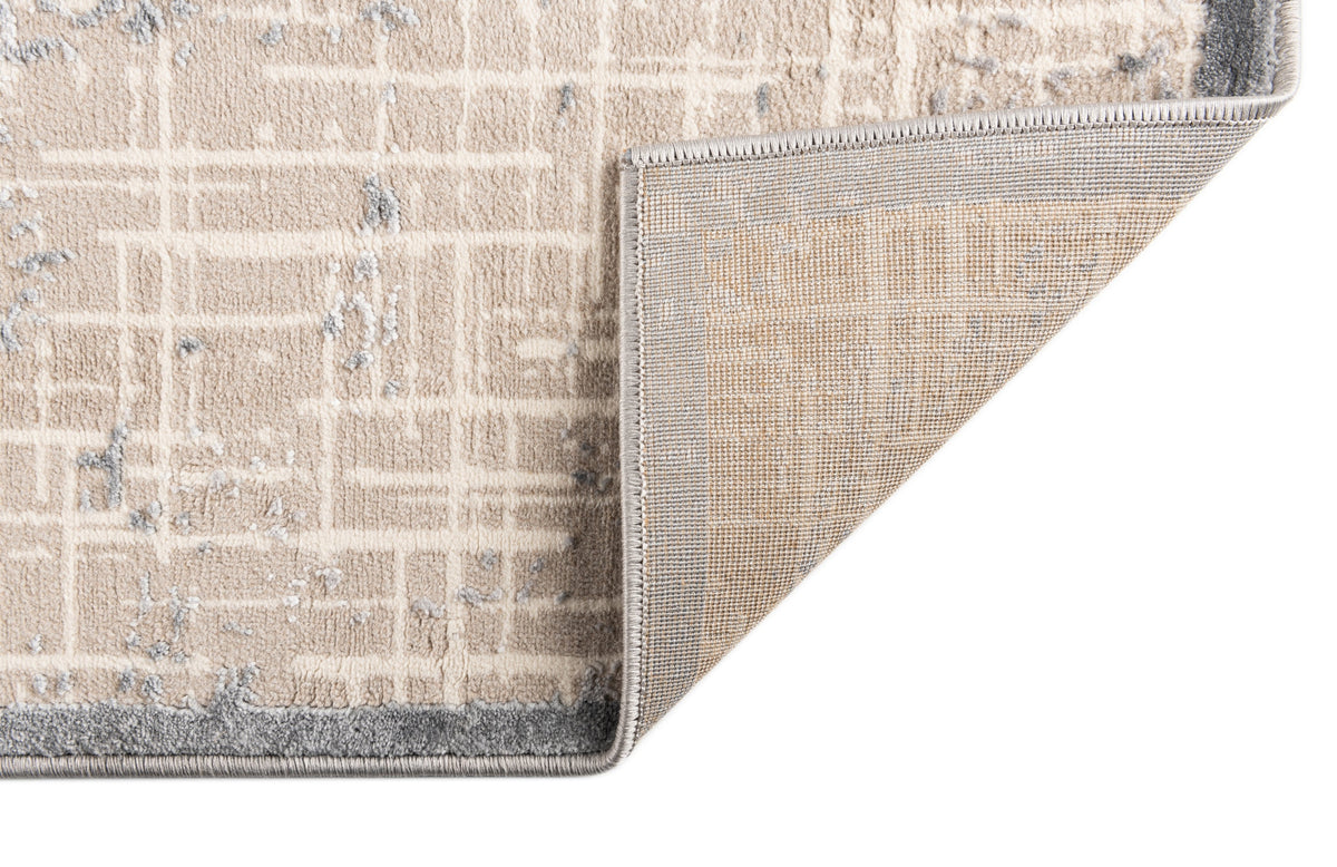 Rechteck Teppich Bern Shimmer in Creme von Hadorn™ - Lifestyle Image