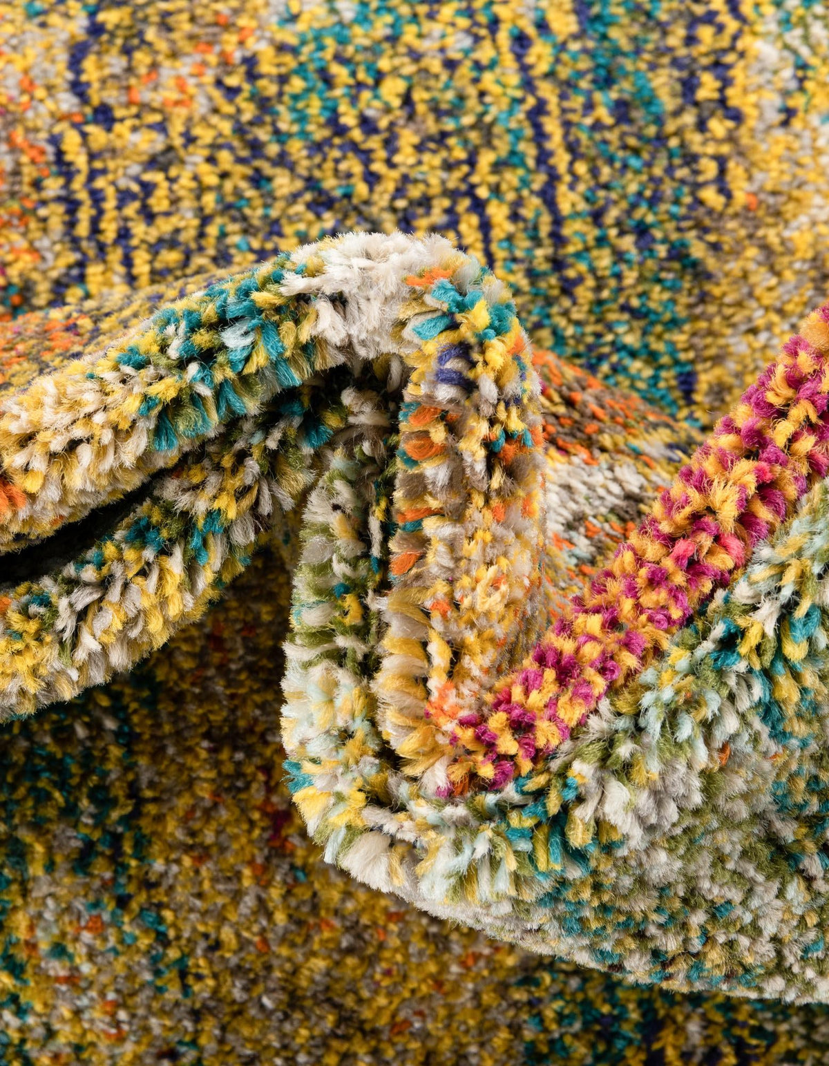Rund Teppich Haerfest in Grün von Hadorn™ - Lifestyle Image