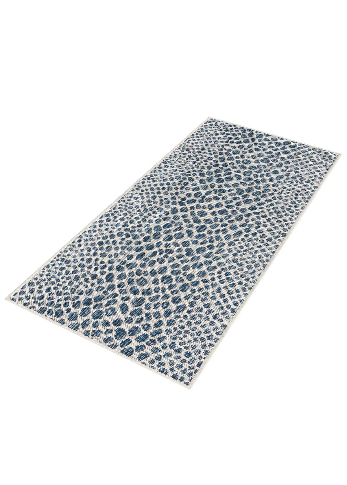 Läufer Outdoor Teppich Tulum Outdoor in Blau von Hadorn™ - Lifestyle Image