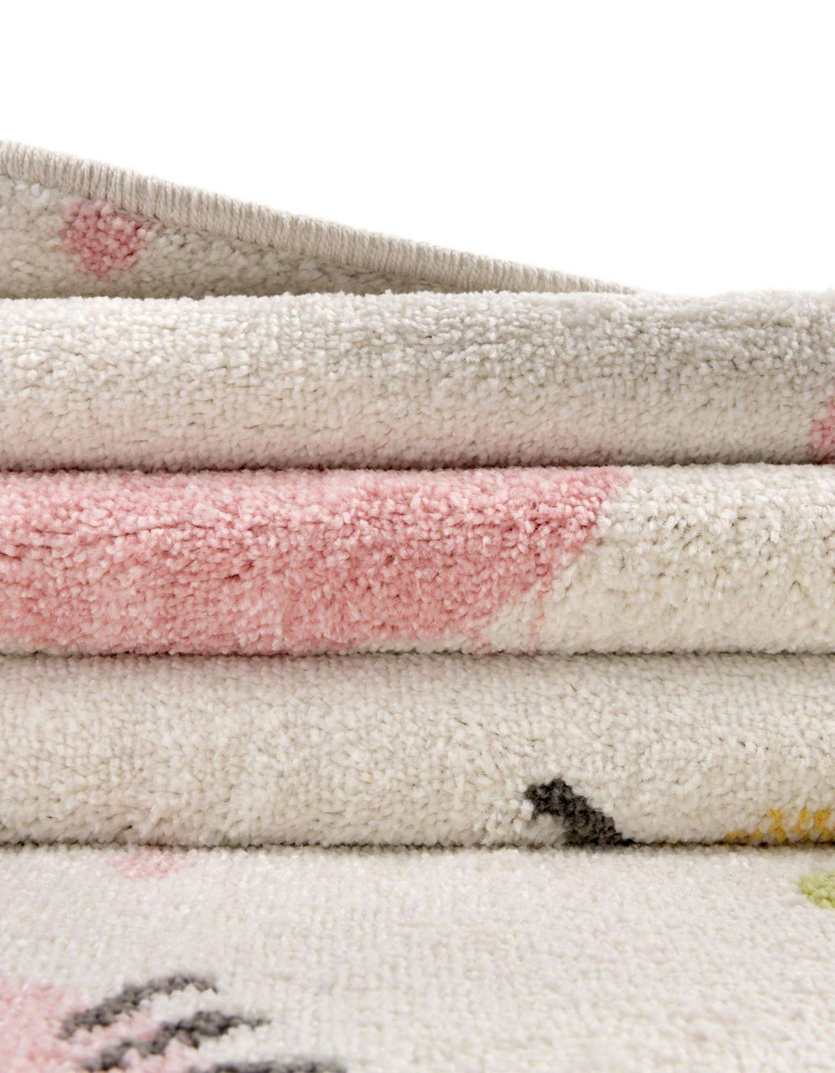 Rund Teppich Whimsy Kids in Elfenbein von Hadorn™ - Lifestyle Image