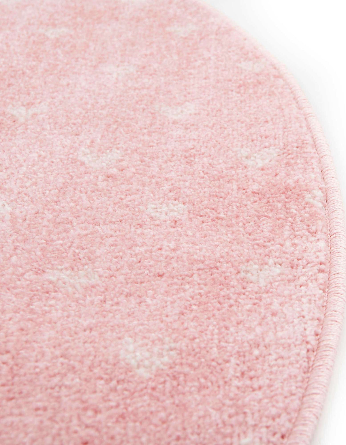 Rund Teppich Whimsy Kids in Rosa von Hadorn™ - Lifestyle Image