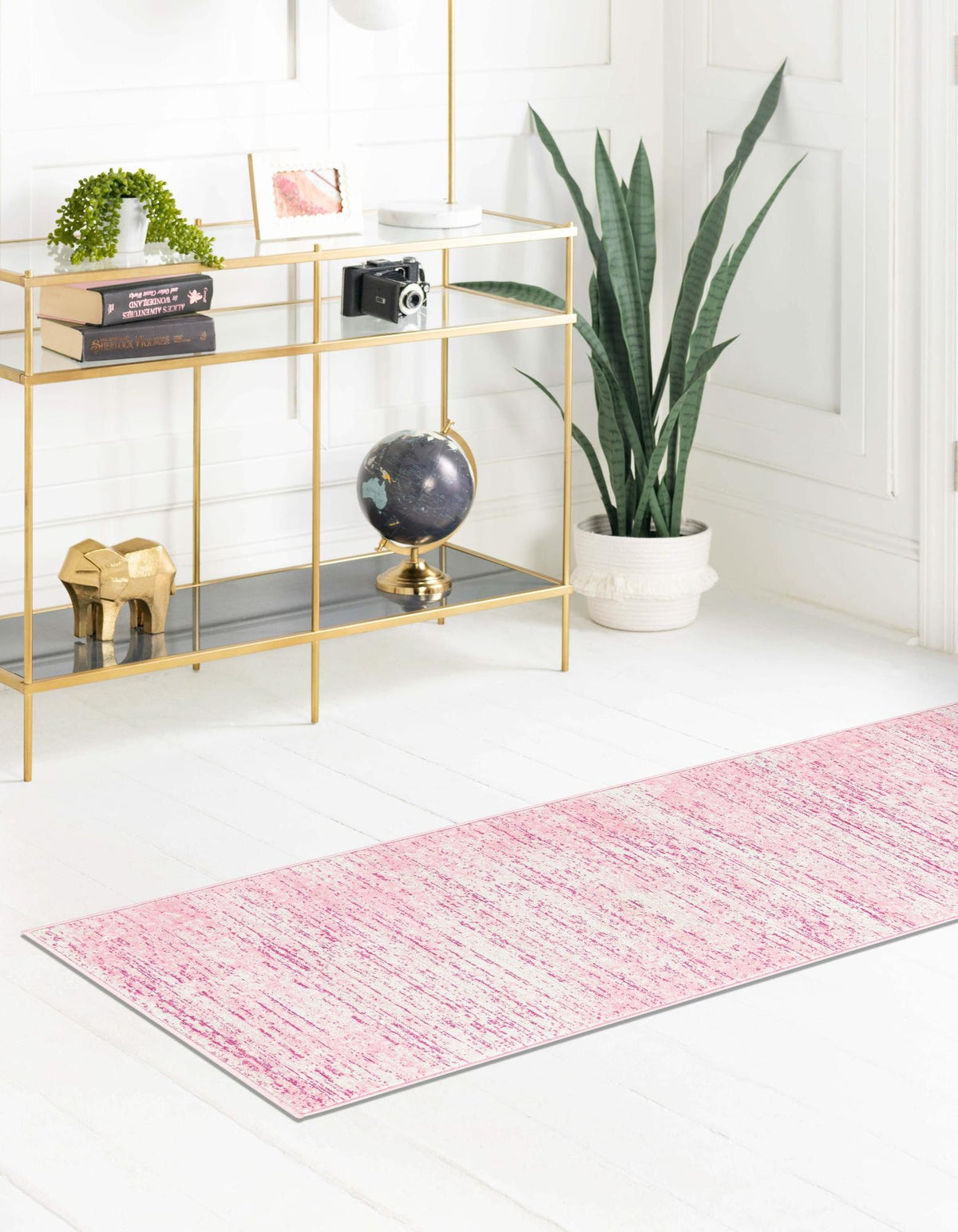 Läufer Teppich Bellevue in Rosa von Hadorn™ - Lifestyle Image