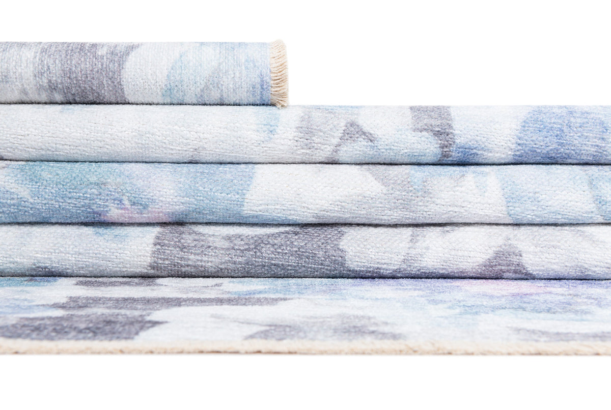 Läufer Teppich Kriens Blossom in Grau von Hadorn™ - Lifestyle Image