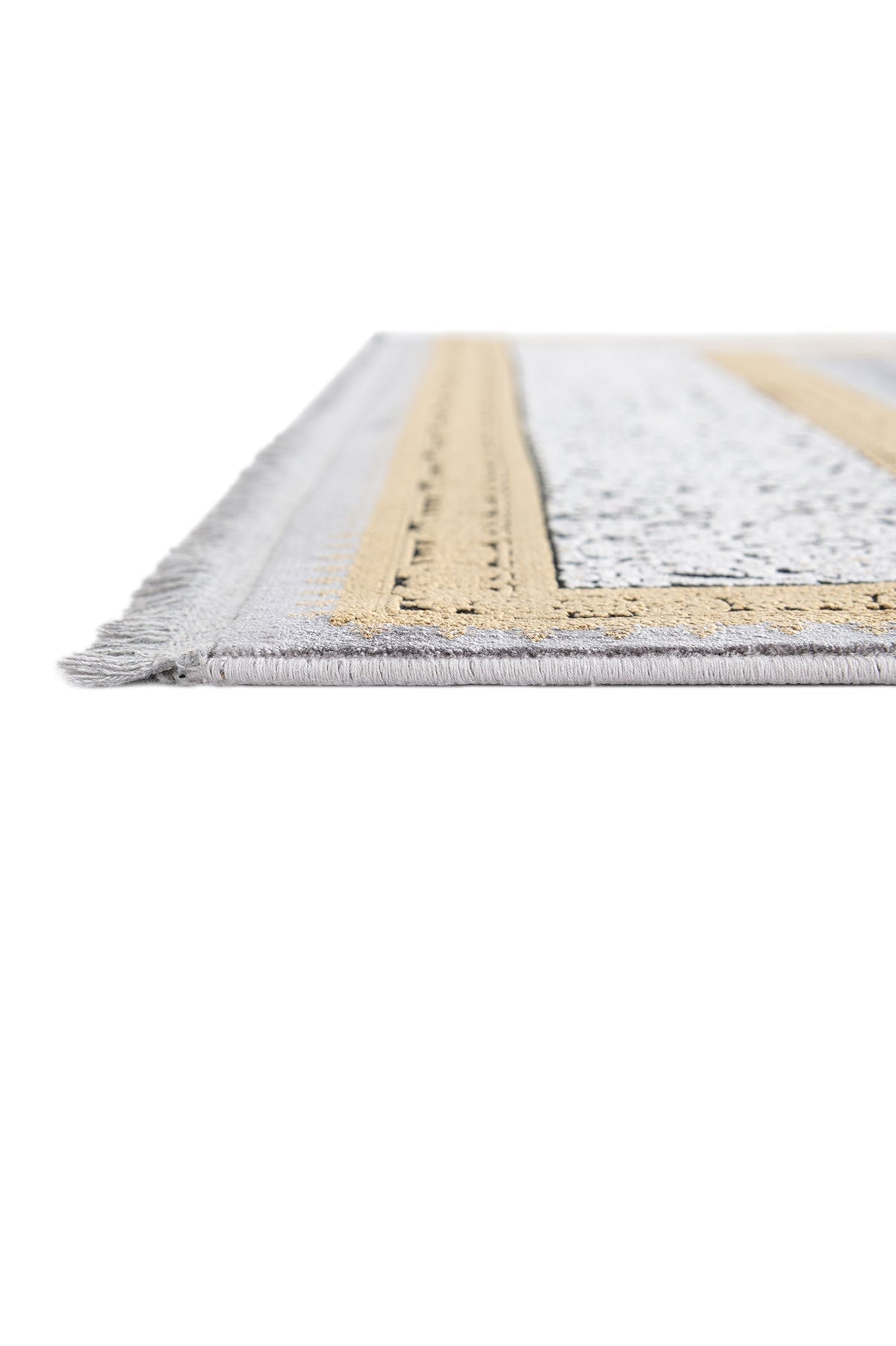 Rechteck Luxus Teppich Bad Ragaz in Grau von Hadorn™ - Lifestyle Image