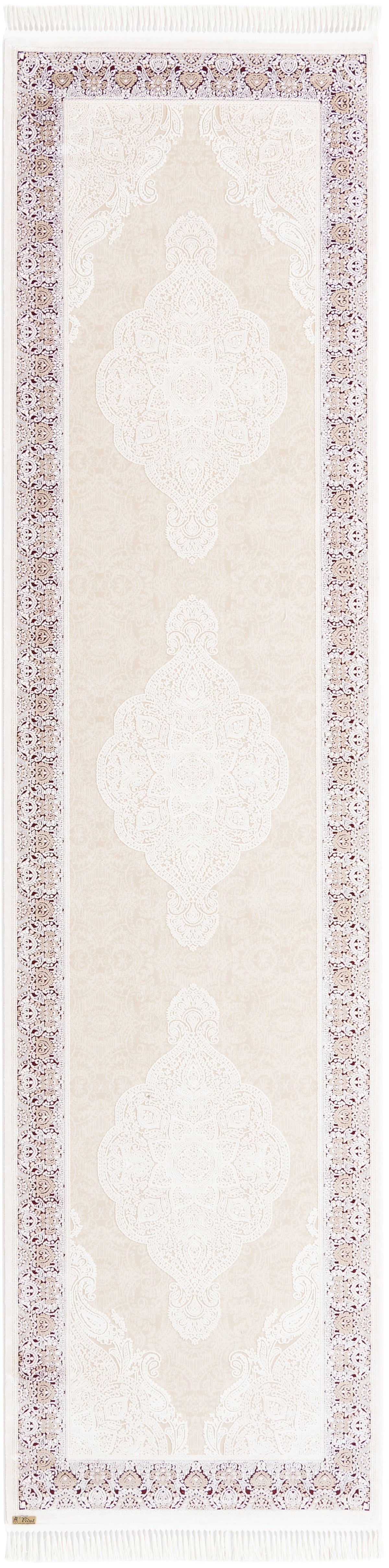 Läufer Luxus Teppich Sion in Creme von Hadorn™ - Lifestyle Image