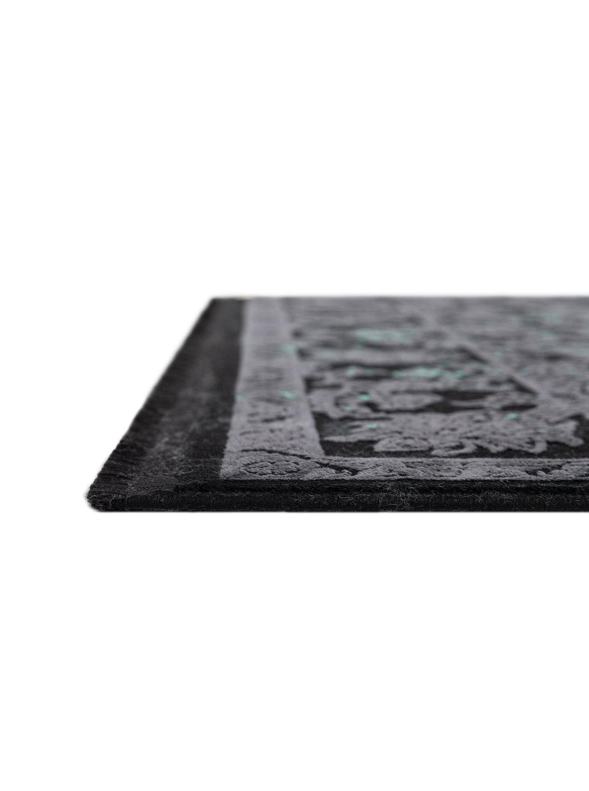 Läufer Luxus Teppich Laax in Schwarz von Hadorn™ - Lifestyle Image