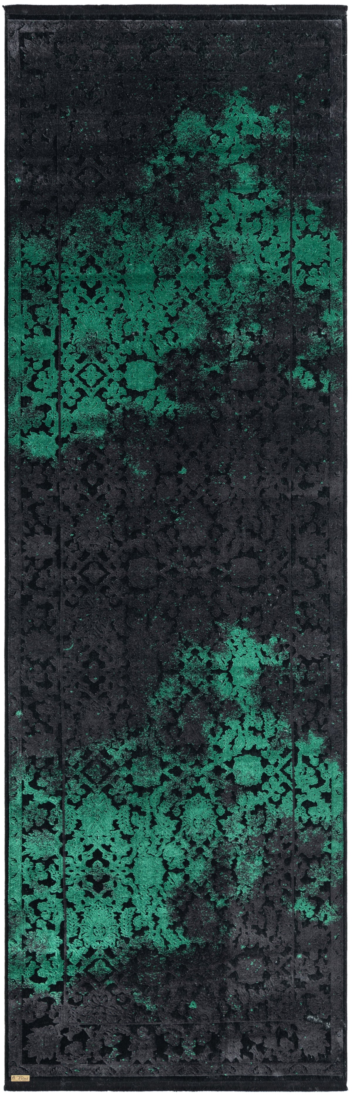 Rechteck Luxus Teppich Laax in Schwarz von Hadorn™ - Lifestyle Image