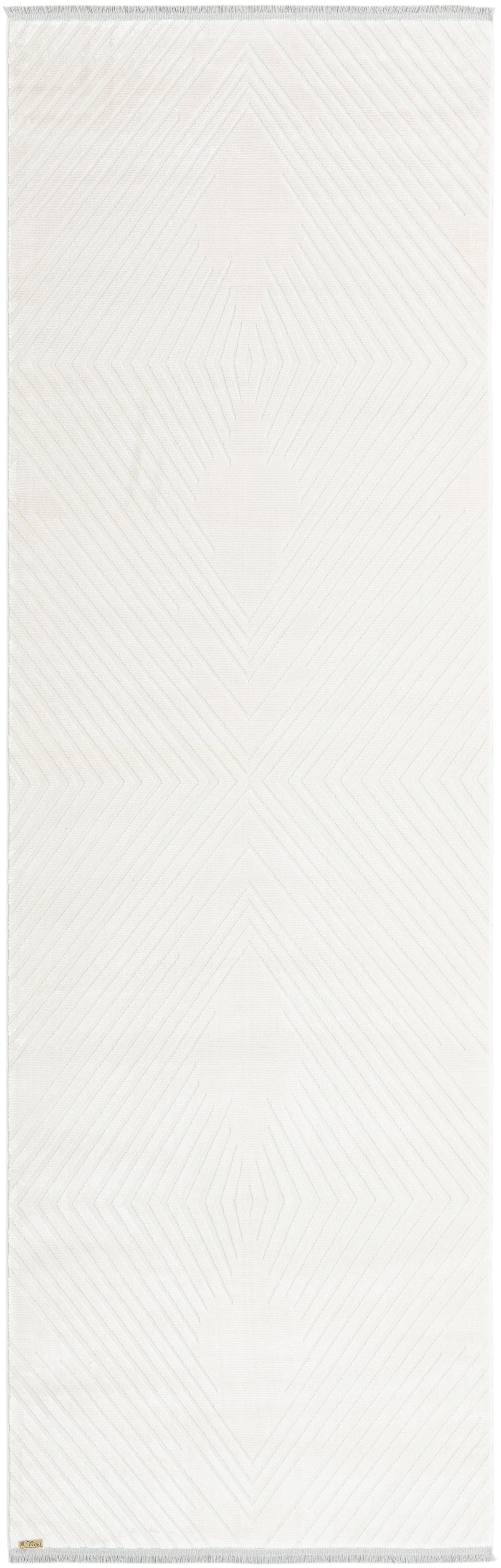 Läufer Luxus Teppich Laax in Creme von Hadorn™ - Lifestyle Image