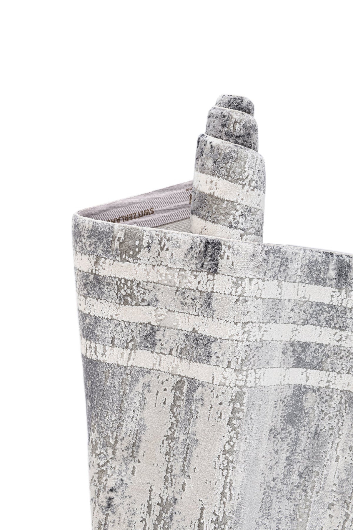 Rechteck Luxus Teppich Montreux in Grau von Hadorn™ - Lifestyle Image