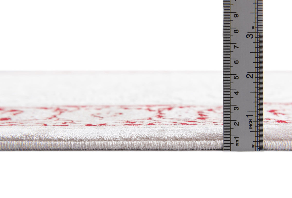 Rechteck Luxus Teppich Sion in Weiss von Hadorn™ - Lifestyle Image