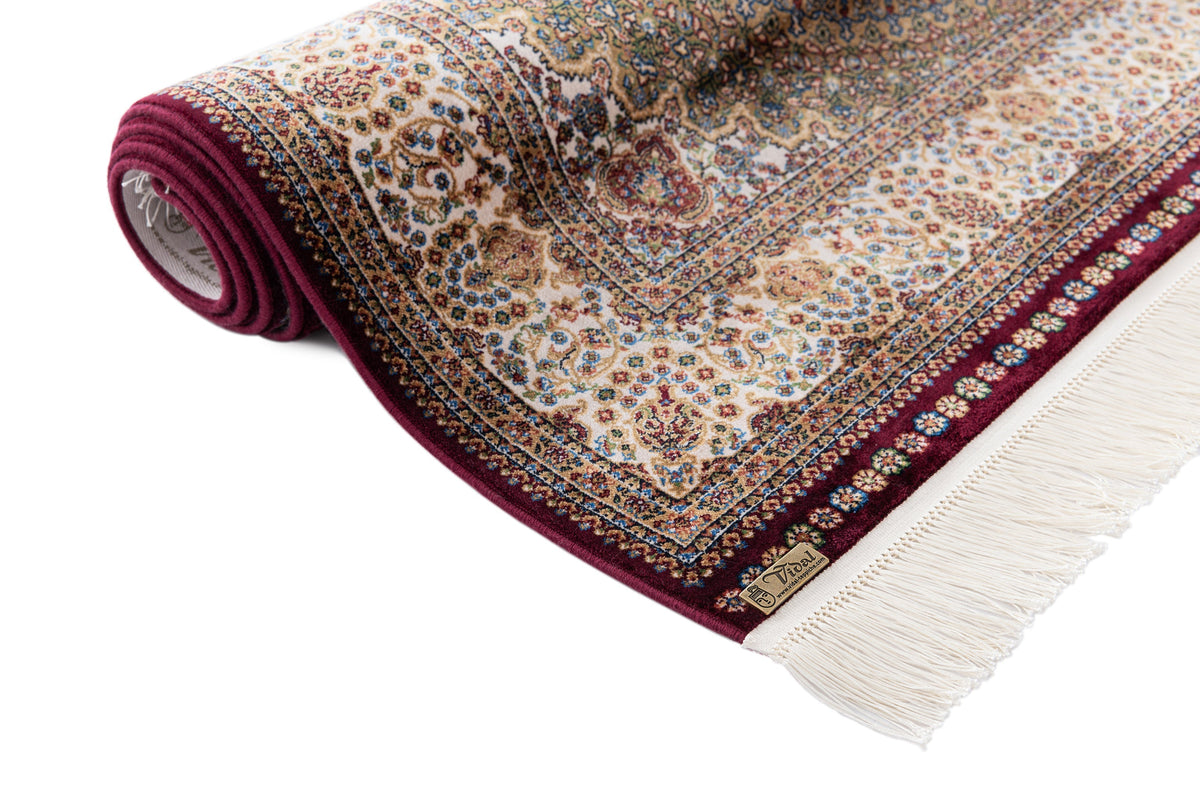 Rechteck Luxus Teppich Glarus in Beige von Hadorn™ - Lifestyle Image