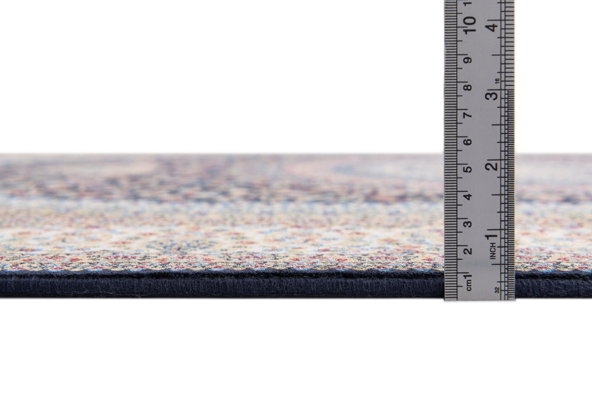 Rechteck Luxus Teppich Glarus in Beige von Hadorn™ - Lifestyle Image