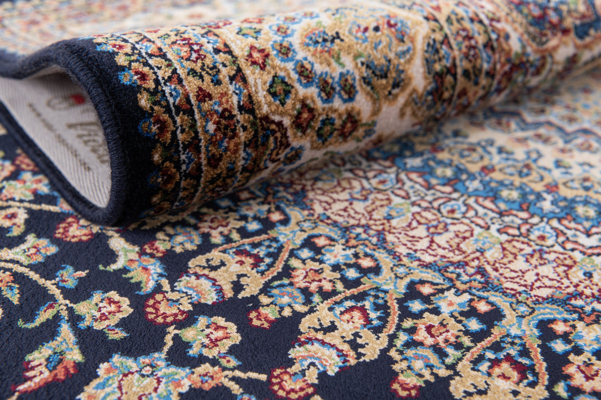 Läufer Luxus Teppich Glarus in Creme von Hadorn™ - Lifestyle Image