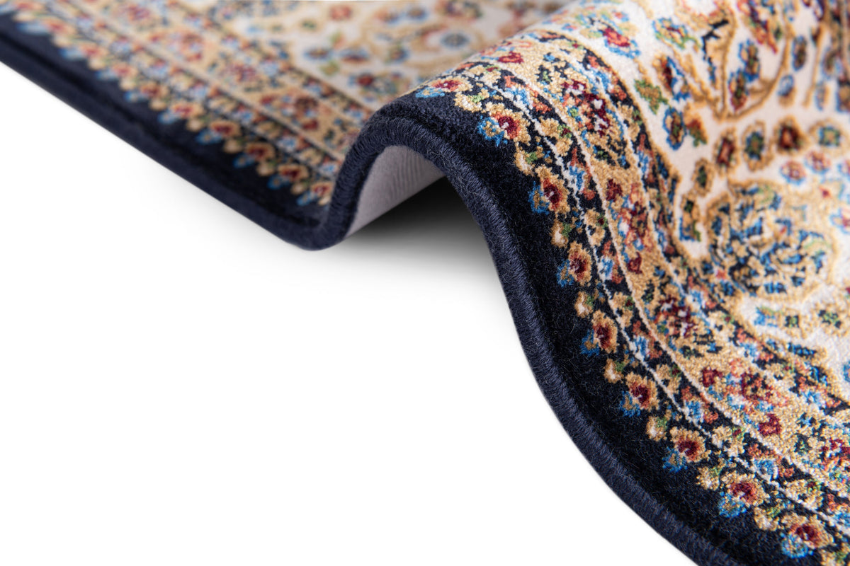 Läufer Luxus Teppich Glarus in Creme von Hadorn™ - Lifestyle Image