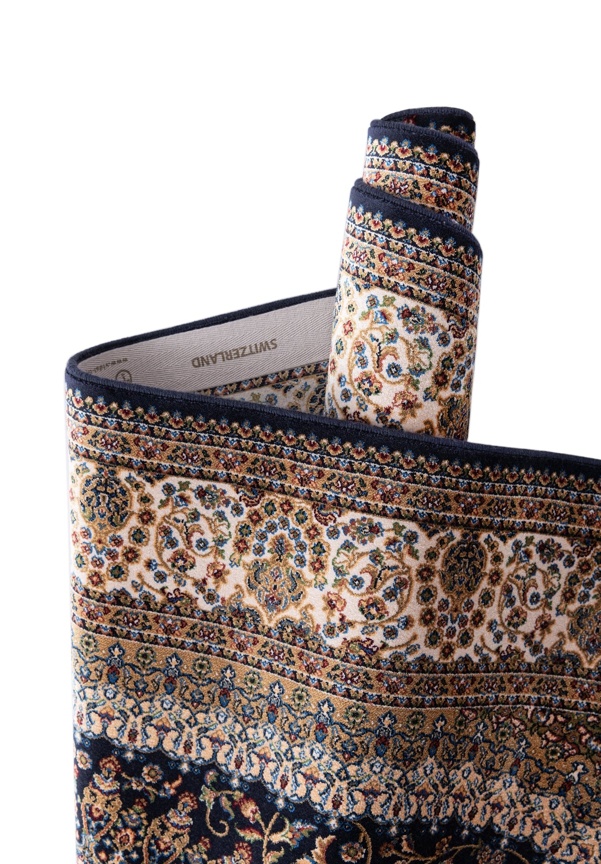 Läufer Luxus Teppich Glarus in Creme von Hadorn™ - Lifestyle Image