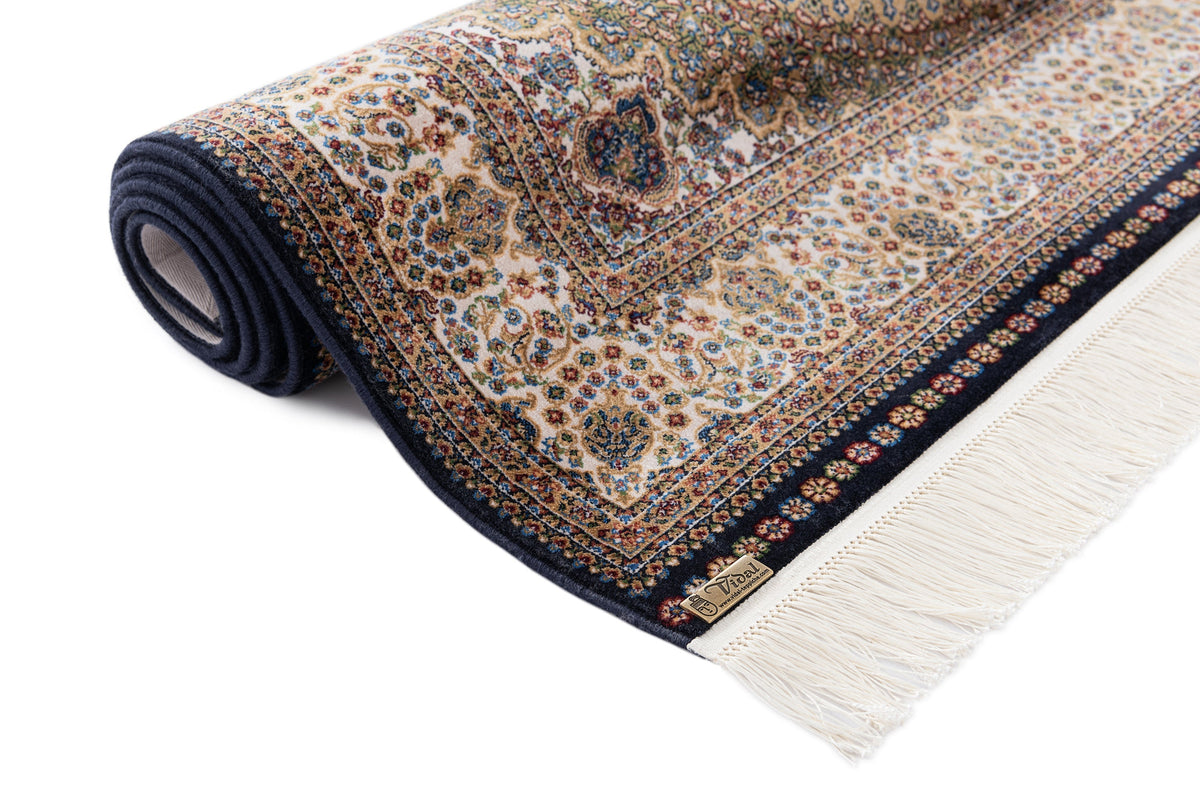 Läufer Luxus Teppich Glarus in Creme von Hadorn™ - Lifestyle Image