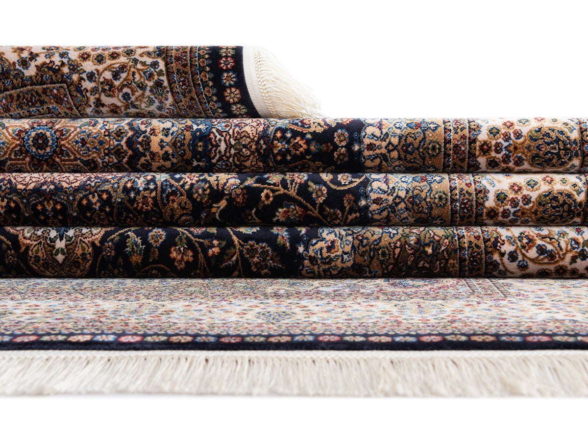 Läufer Luxus Teppich Glarus in Creme von Hadorn™ - Lifestyle Image