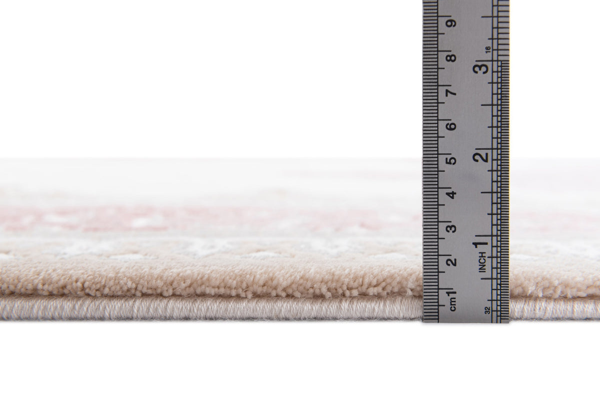 Rechteck Luxus Teppich Arosa in Beige von Hadorn™ - Lifestyle Image
