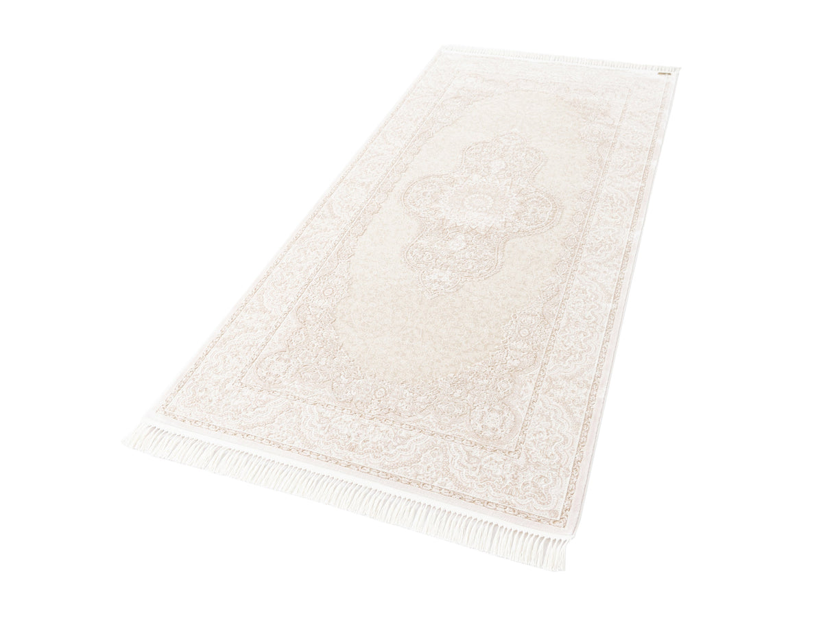Läufer Luxus Teppich Sion in Creme von Hadorn™ - Lifestyle Image