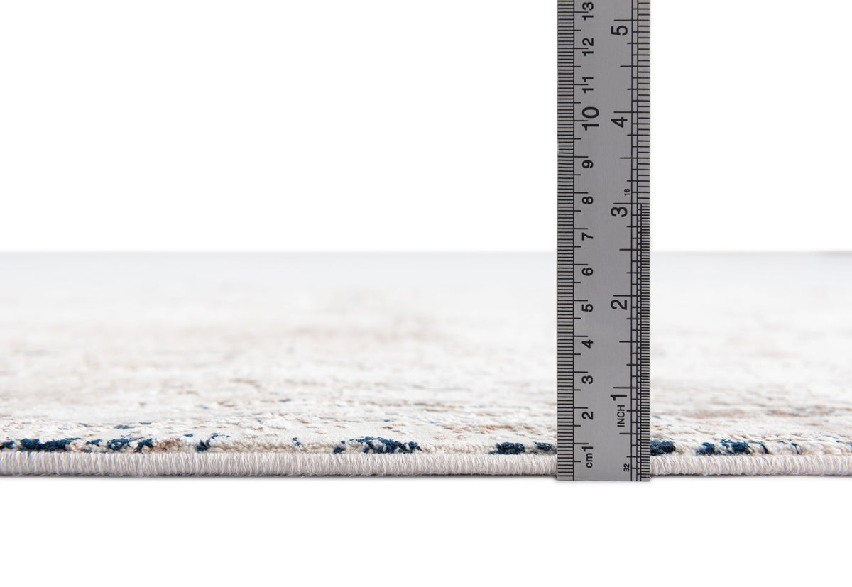 Rechteck Luxus Teppich Sion in Creme von Hadorn™ - Lifestyle Image