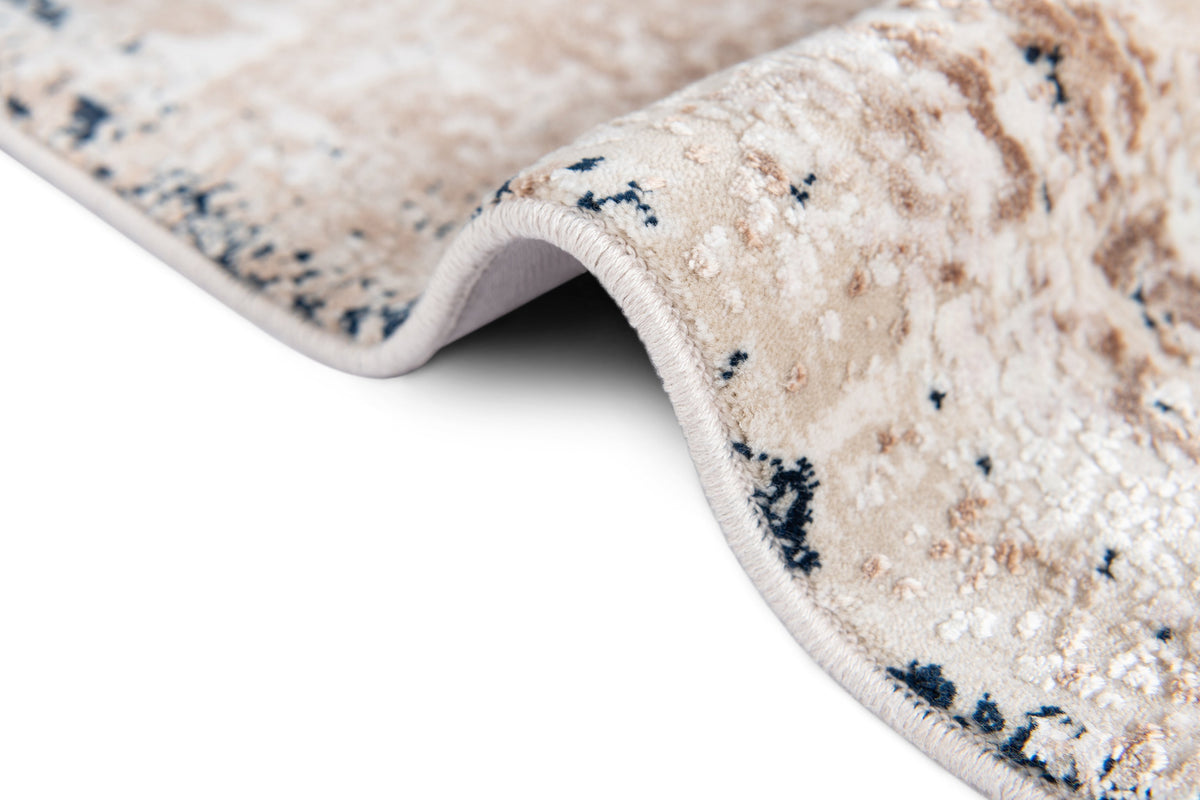 Rechteck Luxus Teppich Sion in Creme von Hadorn™ - Lifestyle Image