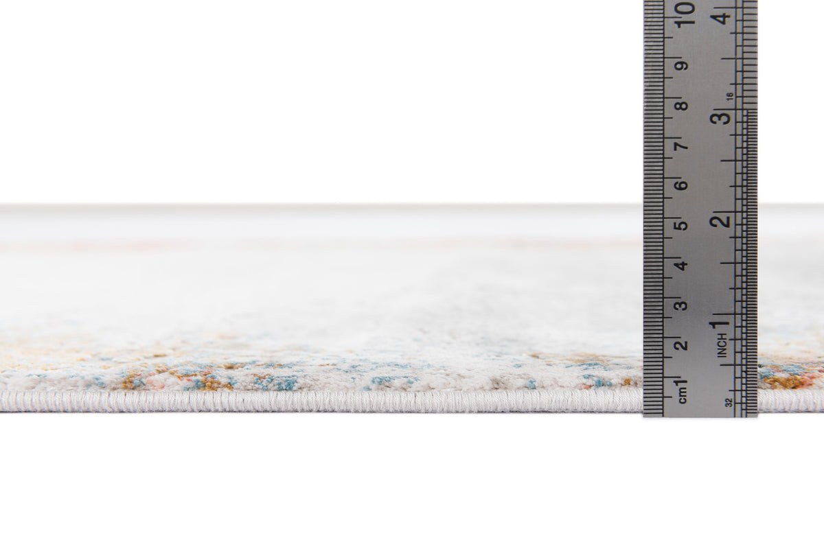 Rechteck Luxus Teppich Basel in Grau von Hadorn™ - Lifestyle Image