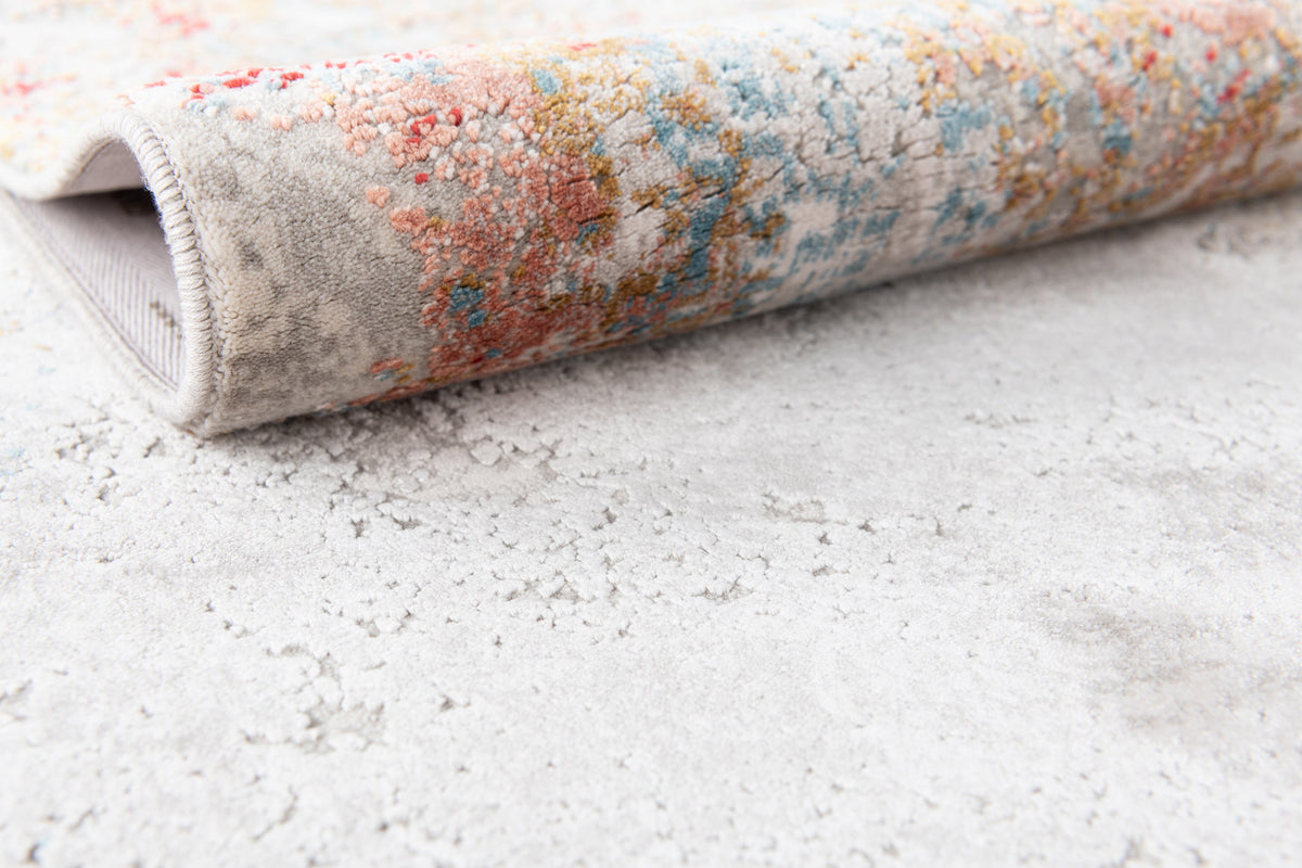 Rechteck Luxus Teppich Basel in Grau von Hadorn™ - Lifestyle Image