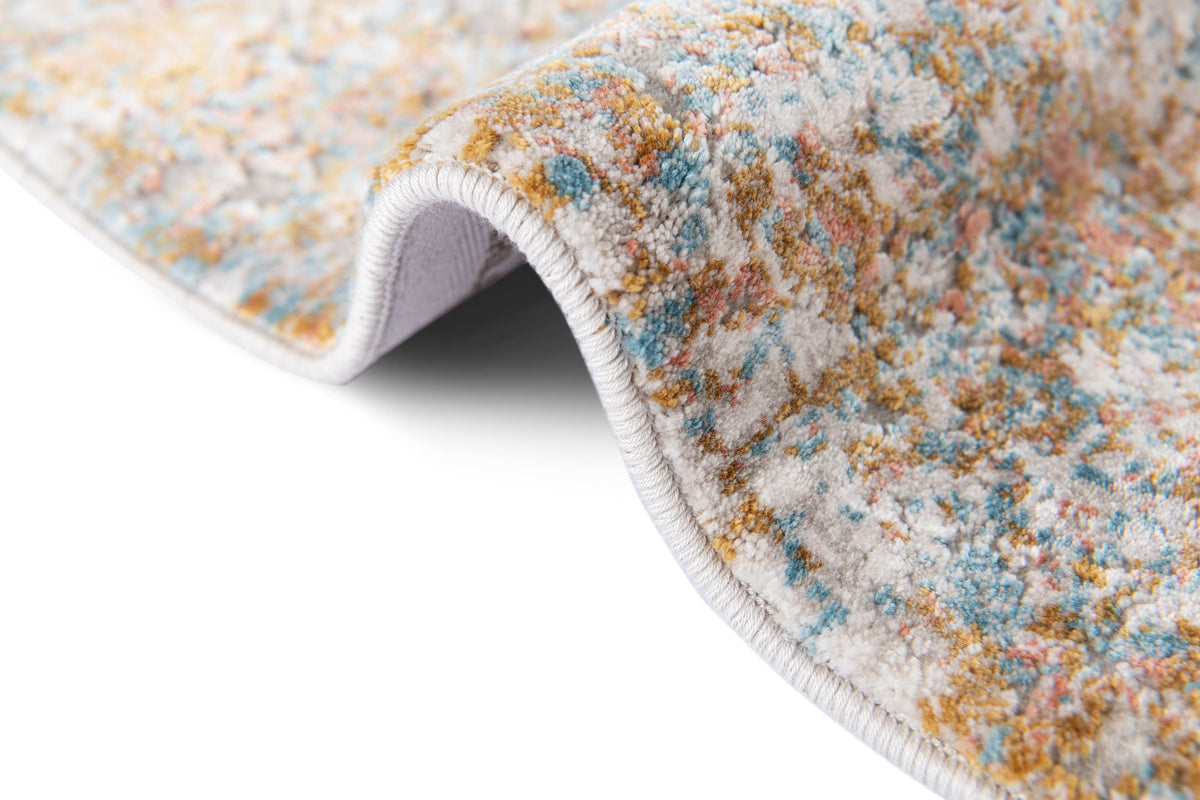 Rechteck Luxus Teppich Basel in Grau von Hadorn™ - Lifestyle Image