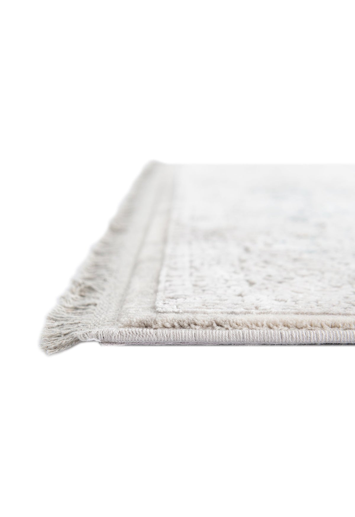Rechteck Luxus Teppich Basel in Grau von Hadorn™ - Lifestyle Image