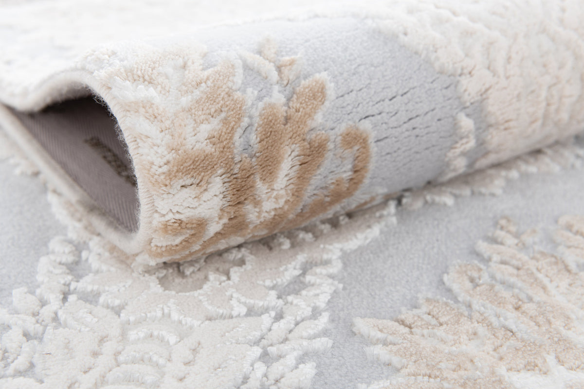 Rechteck Luxus Teppich Arosa in Weiss von Hadorn™ - Lifestyle Image