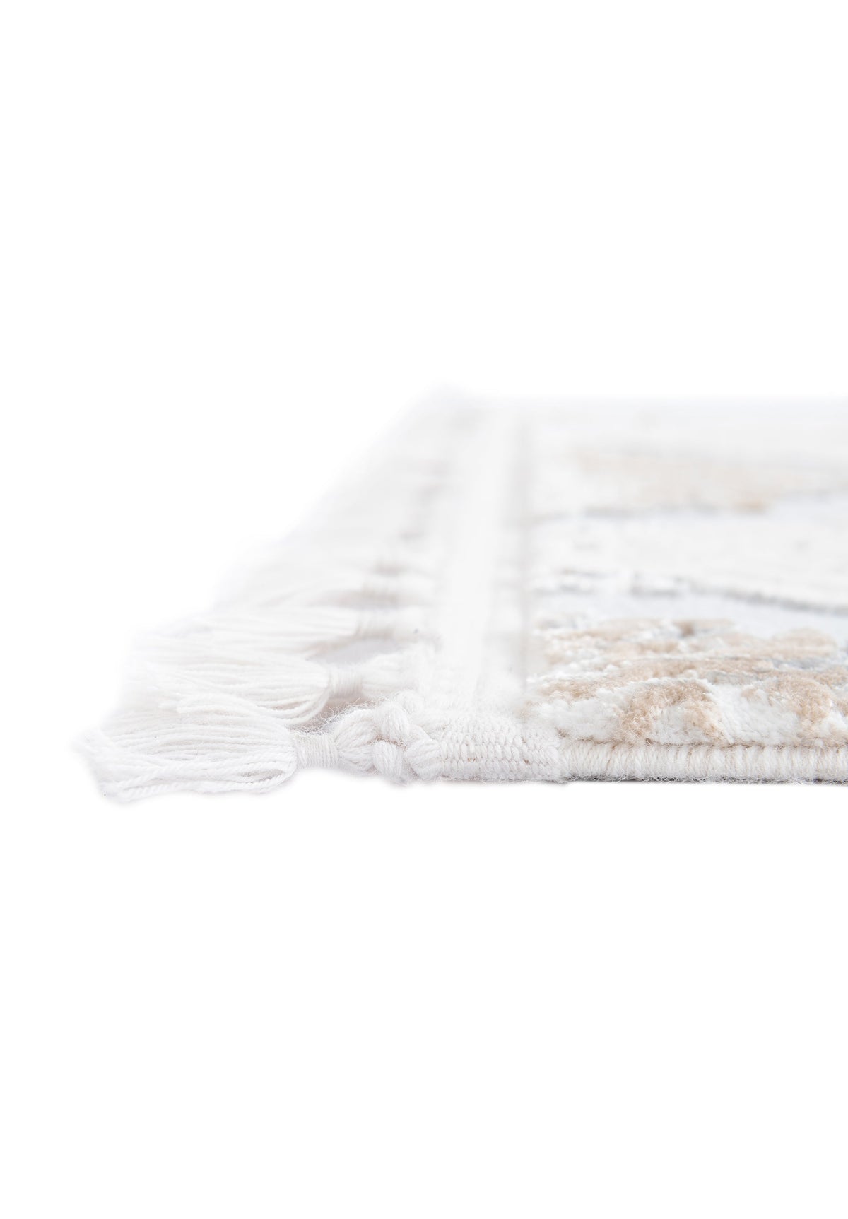 Rechteck Luxus Teppich Arosa in Weiss von Hadorn™ - Lifestyle Image